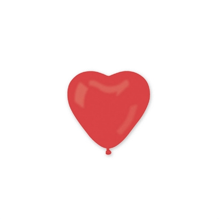 Palloncini in Lattice 11'' Cuore Rosso 12 pezzi