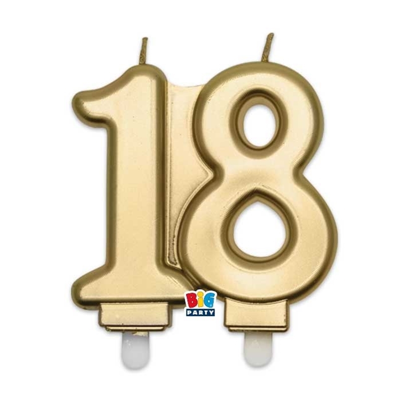 Numero 18 Elegant Gold cm.9