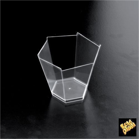 Coppetta Gardenia 100 cc Trasparente 25 pezzi