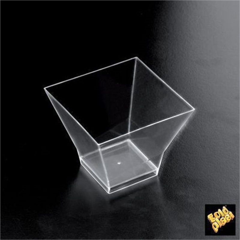 Coppetta Pagoda 120 cc Trasparente 25 pezzi