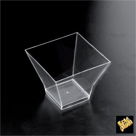 Coppetta Pagoda 120 cc Trasparente 25 pezzi