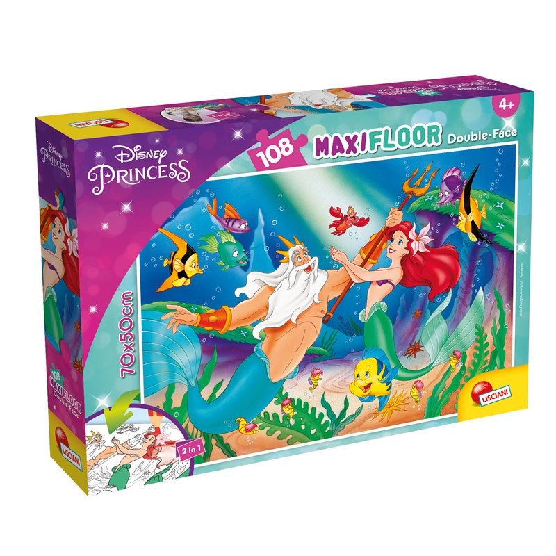 Disney Puzzle Df Maxi Floor 108 The Little Mermaid