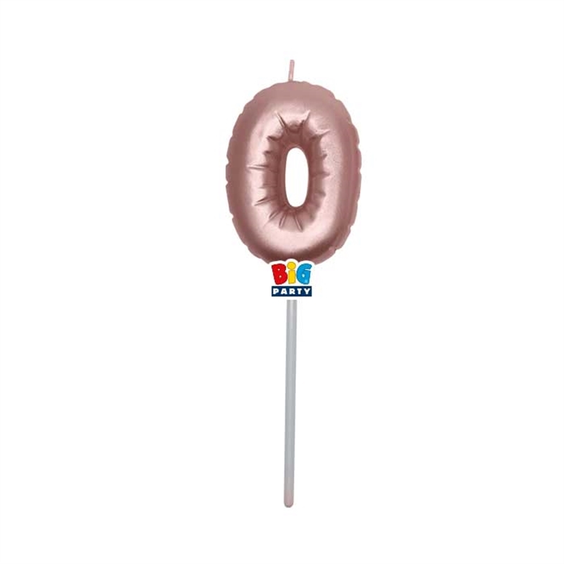 Candela Balloon Rosa gold cm.13