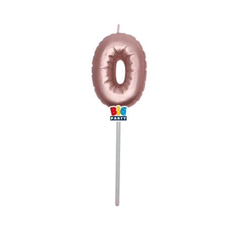 Candela Balloon Rosa gold cm.13