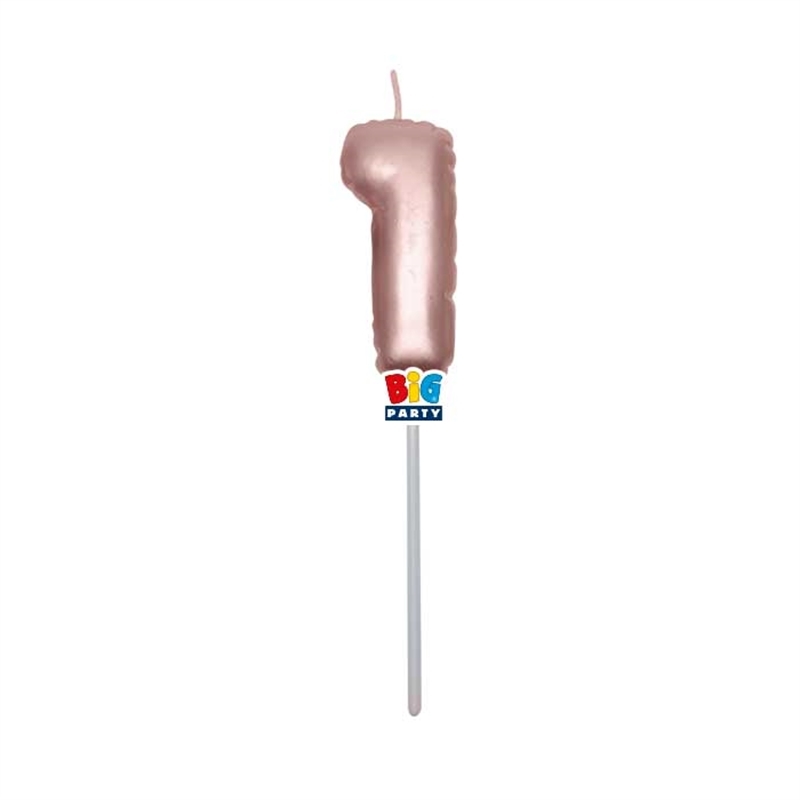 Candela Balloon Rosa gold cm.13