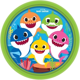 Piatti in carta 23 cm Baby Shark 8 pezzi