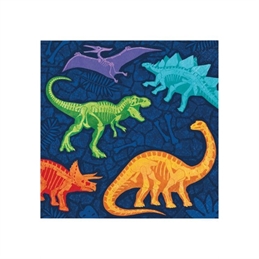 Tovaglioli 33x33 cm Dino Dig 16 pezzi