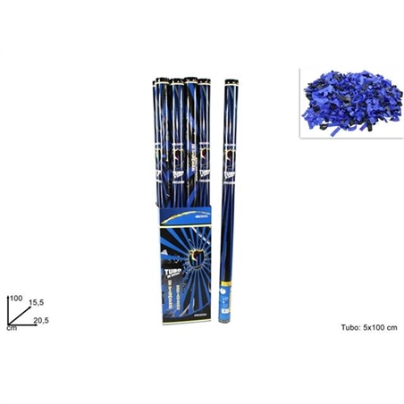 CANNONE PARTY NERO-AZZURRO CM.100