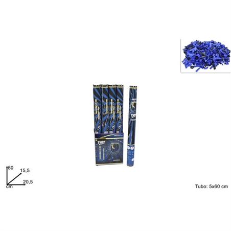 CANNONE PARTY NERO-AZZURRO CM.60 