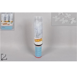 CANNONE FARFALLE BIANCHE 30CM