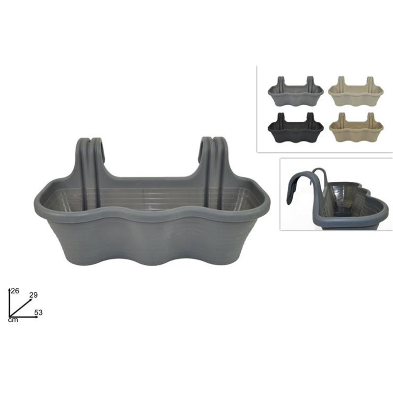 BALCONIERA IN PLASTICA 3 POSTI