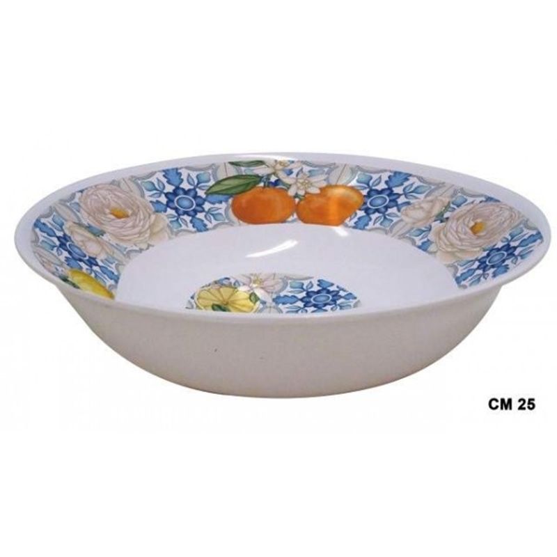 INSALATIERA MEDITERRANEAN IN MELAMINA 25 cm