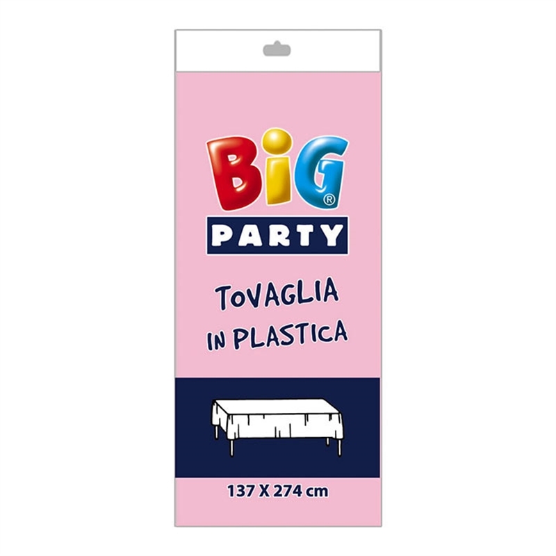 Tovaglia in plastica 137 x 274 cm Rosa