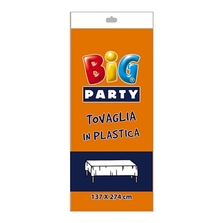 Tovaglia in plastica 137 x 274 cm Arancio