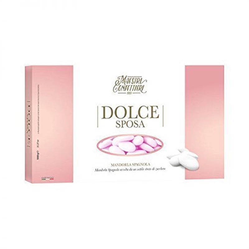 Confetti alla Mandorla Dolce Sposa Gold Rosa 1 Kg