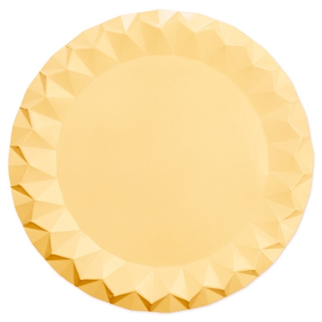 5 Sottopiatti Diamant Ø 32 cm Avorio
