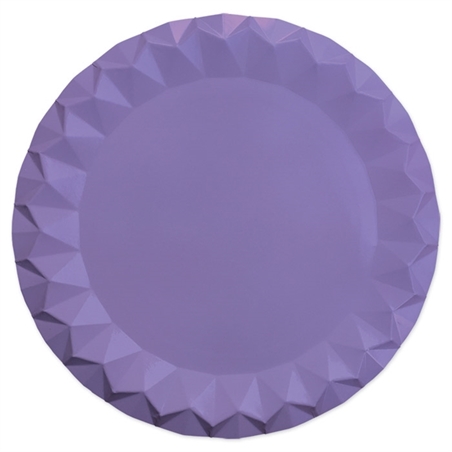 5 Sottopiatti Diamant Ø 32 cm Glicine