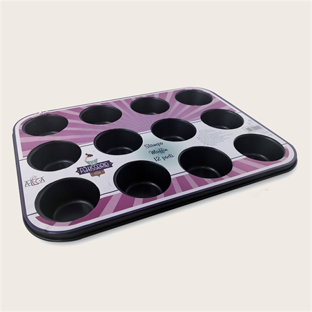 STAMPO MUFFIN 12 POSTI CM 33X26X3