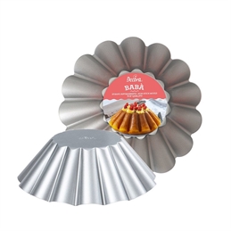 Stampo Antiaderente Babà o Budino Grande diametro 24 cm altezza 8 cm