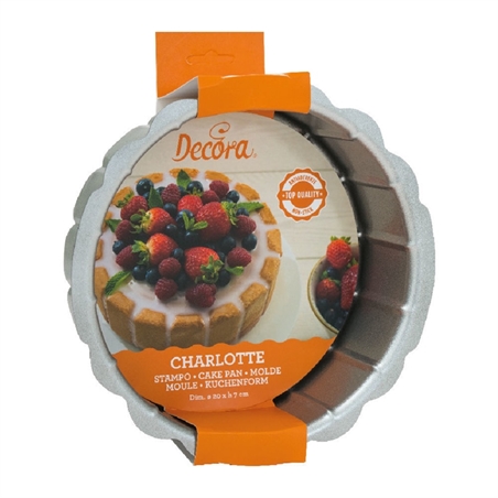 Stampo Antiaderente Charlotte ø 20 x h 7 cm
