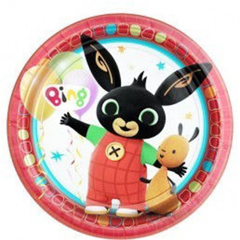 Piatti in carta 23 cm Bing 8 pezzi Piatti in carta 23 cm Bing 8 pezzi