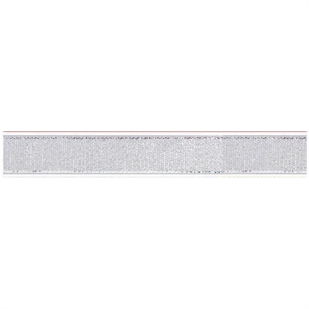 Nastro Lurex Argento 10 mm x 50 mt