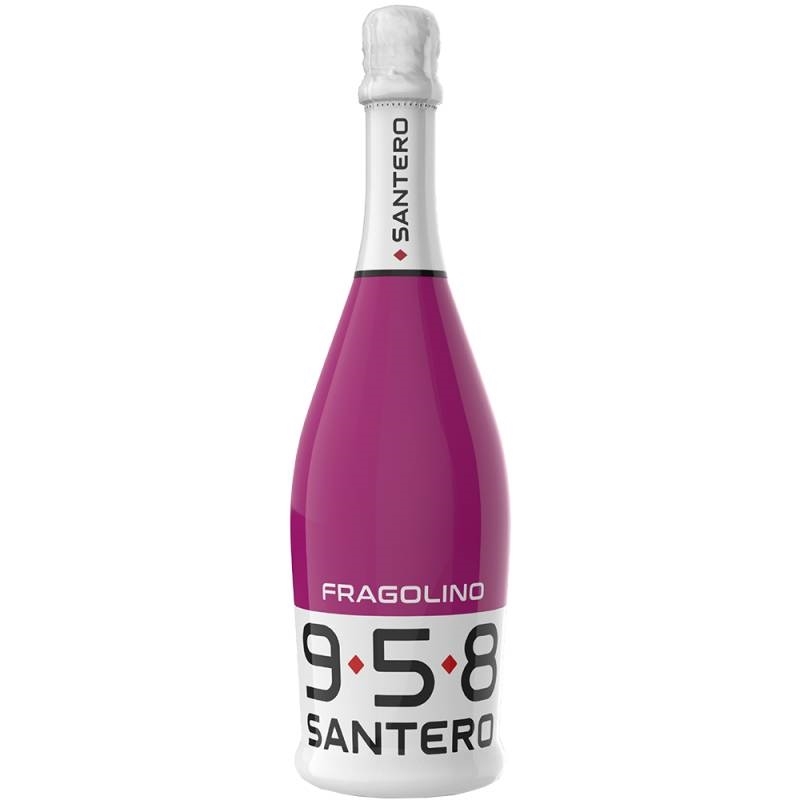 Santero 958 Fragolino big logo spumante aromatizzato alla fragola