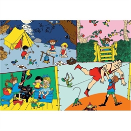 Puzzle 104 Supercolor Pippi Calzelunghe