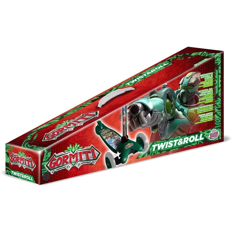 Gormiti Monopattino Twist 3 ruote