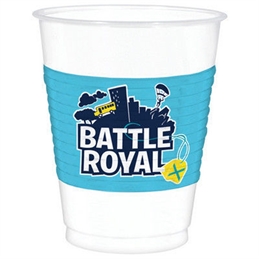 Bicchieri in Plastica Grandi 473 ml Battle Royal - Fortnite - 8 pz
