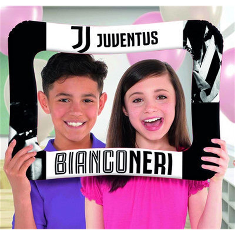 Palloncino in Mylar Cornice Photo Booth 40 x 58 cm Ufficiale Juventus