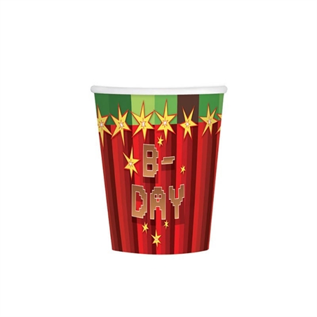 Bicchieri in carta 266 ml TNT Party 8 pezzi