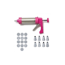 Pistola per Biscotti con 13 Trafile + 8 Beccucci