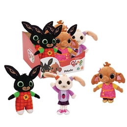 Peluche Bing 25 cm - personaggi assortiti