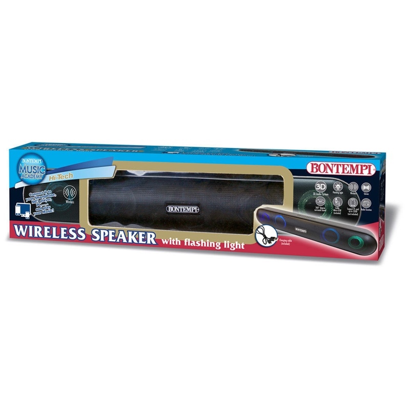 Cassa acustica wireless con effetti luminosi