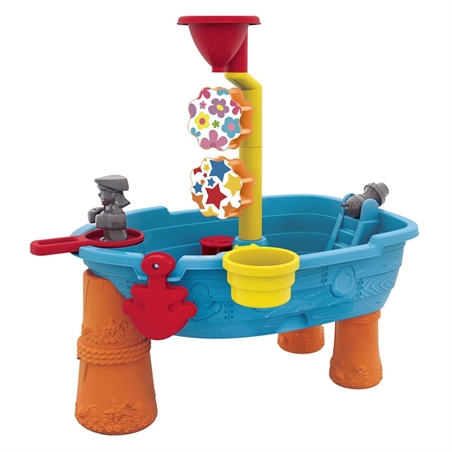 Playset Spiaggia a forma di Barca con 15 accessori