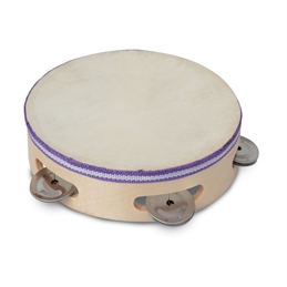 Tamburo con struttura in legno