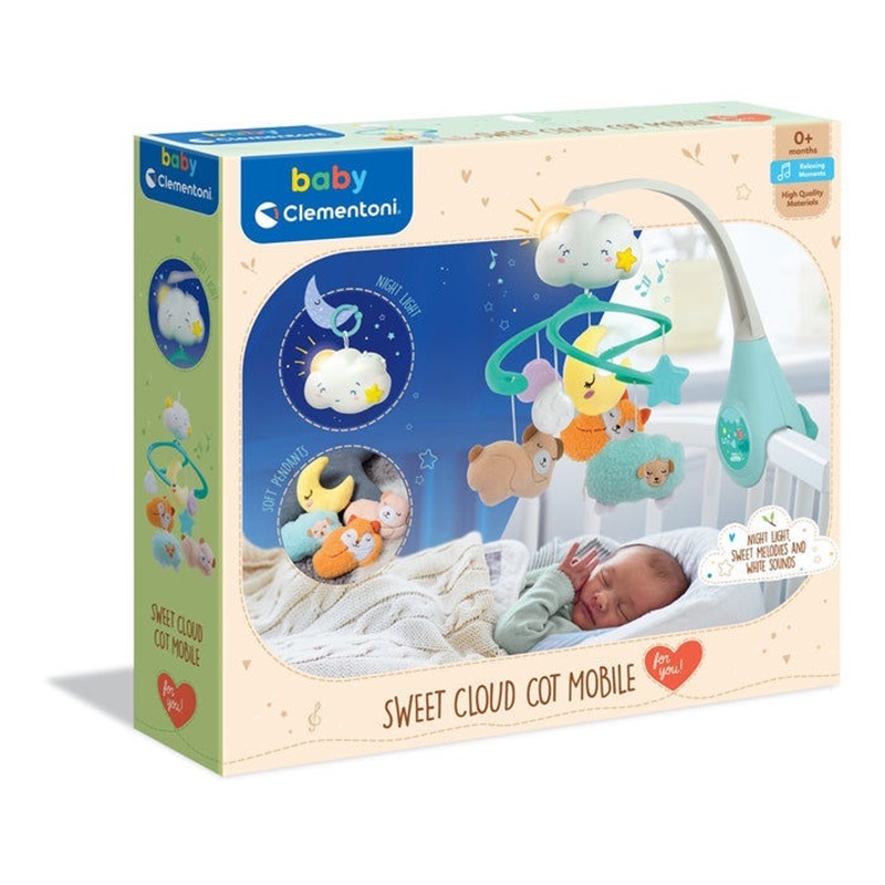 Giostrina Musicale Sweet Cloud Cot Mobile