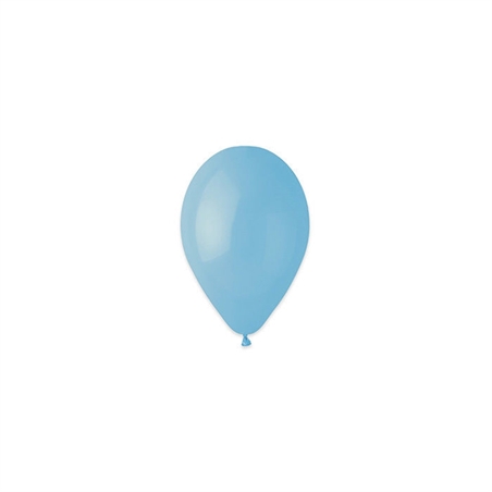 Palloncini in lattice 10" 25 cm Baby Blu 26 cm 100 pezzi