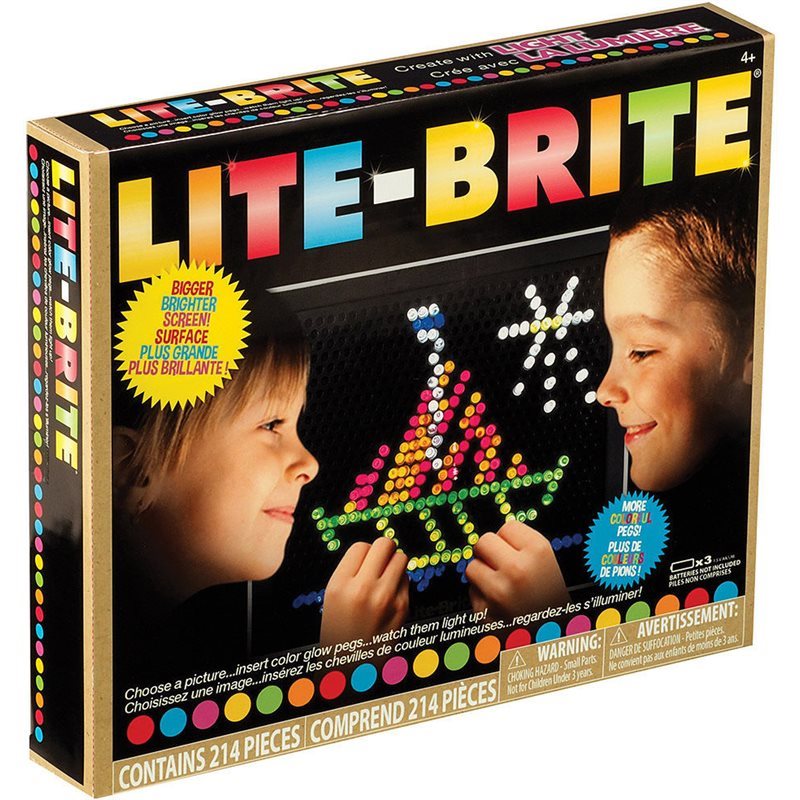 Lite-Brite 200 chiodini che si illuminano