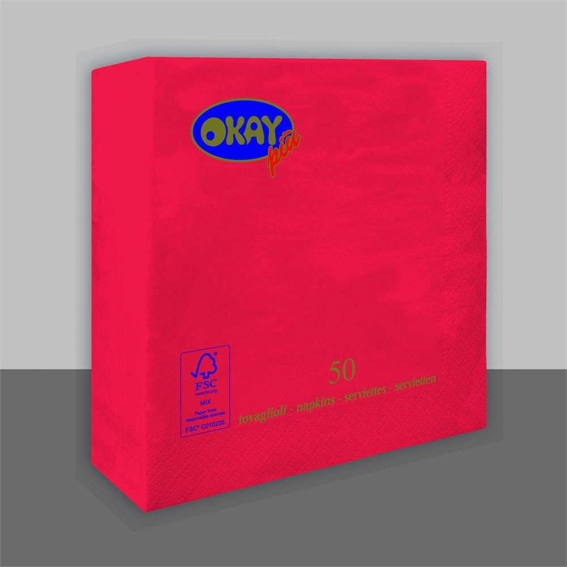 Tovaglioli OKAY Tiffany 33x33 cm pz 50