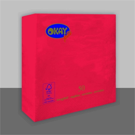 Tovaglioli OKAY Tiffany 33x33 cm pz 50