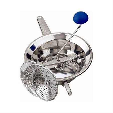 OMAC PASSAVERDURE EMANUEL INOX CON 3 FILTRI D 24 CM