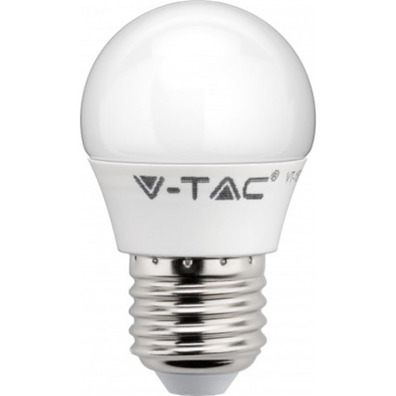 LAMPADINA MINI GLOBO LED E27 6W BIANCO FREDDO