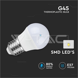 LAMPADINA MINI GLOBO LED E27 6W BIANCO FREDDO