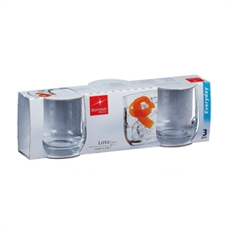 BORMIOLI ROCCO LOTO BICCHIERI DA ACQUA VINO 20 CL BICCHIERE DA TAVOLA VETRO