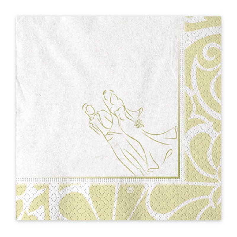 Tovaglioli 33x33 cm Matrimonio 20 pezzi