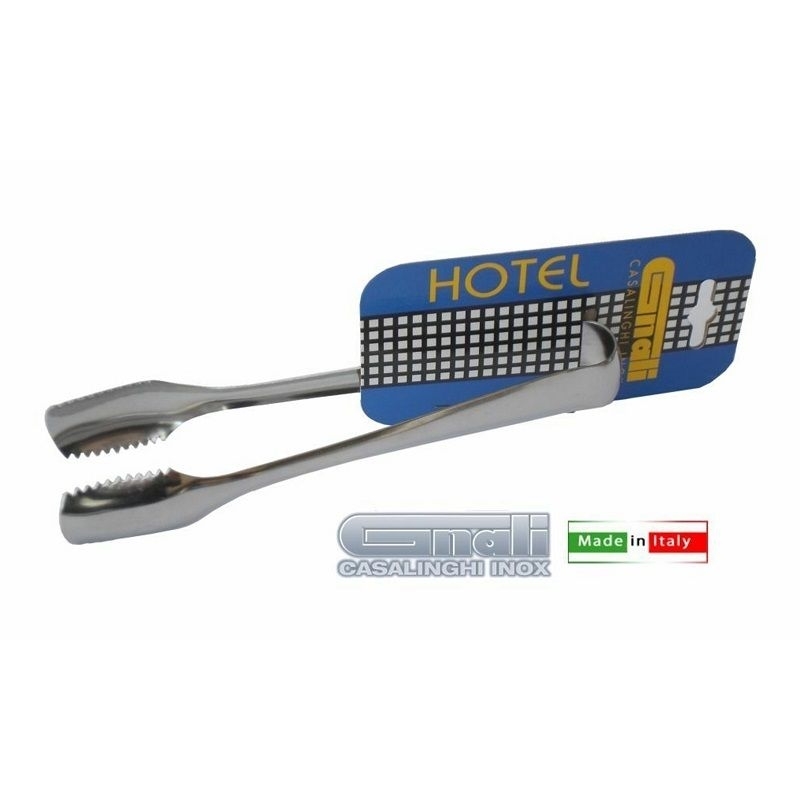 Pinza Molla ghiaccio Hotel in acciaio inox 18.5 cm Prendighiaccio