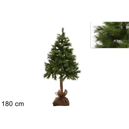 ALBERO MONTANA 180 CM C/TRONCO LEGNO