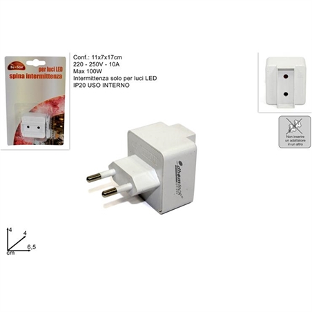 SPINA INTERMITTENZA PER LED